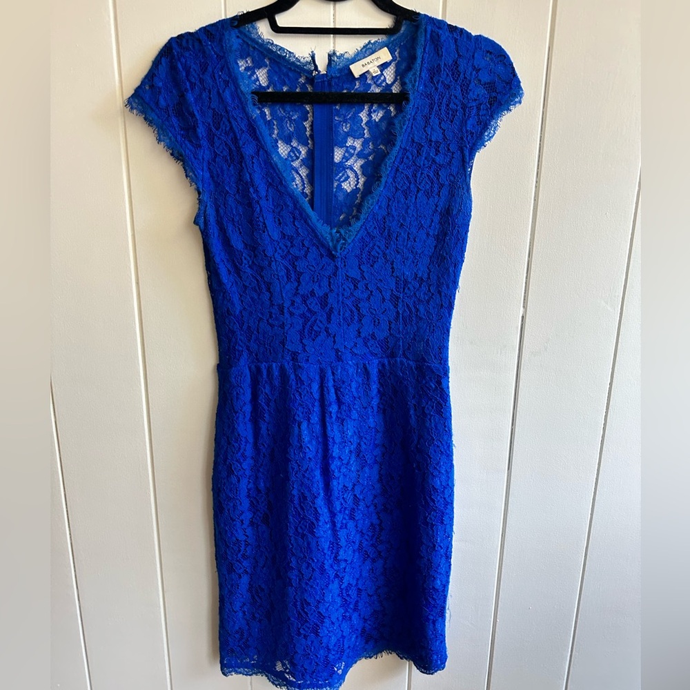 Babaton / Aritzia electric blue dress - 2